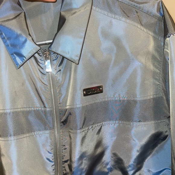 CHRISTIAN DIOR MENS 2019 TECHNICAL FABRIC NYLON WINDBREAKER SIZE 41 - Picture 2 of 10